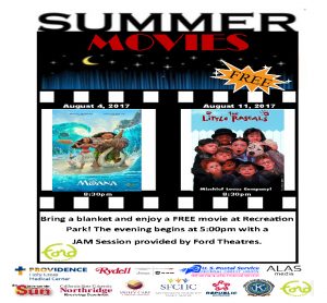 Sizzlin Summer Movie Nights