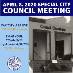 City Council Meeting 4-8-20