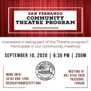 SF Community Theatre Program