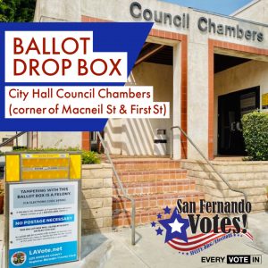 Ballot Drop Box City Hall