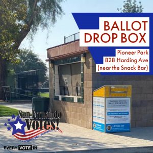 Ballot Drop Box Pioneer Park