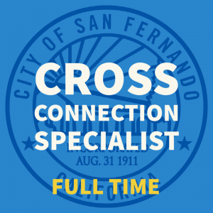 Cross Connection Specialist