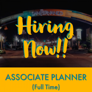 CITY ARCH PHOTO; HIRING NOW; ASSOCIATE PLANNER FULL TIME