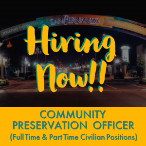CITY ARCH PHOTO; HIRING NOW; PROGRAM SPECIALIST; FULL & PART TIME