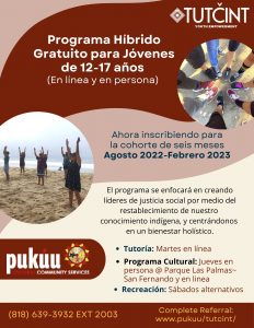 Tutcint Youth Empowerment Program C7 Flyer Spanish