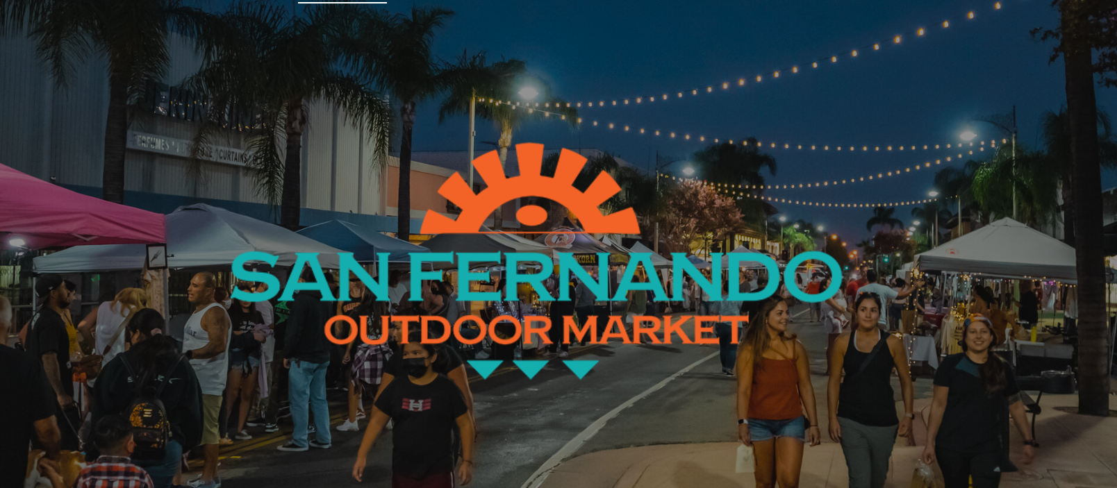 photo of people walking at San Fernando Outdoor Market