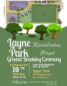 Layne Park Revitalization Project Ground Breaking (2-18-23)