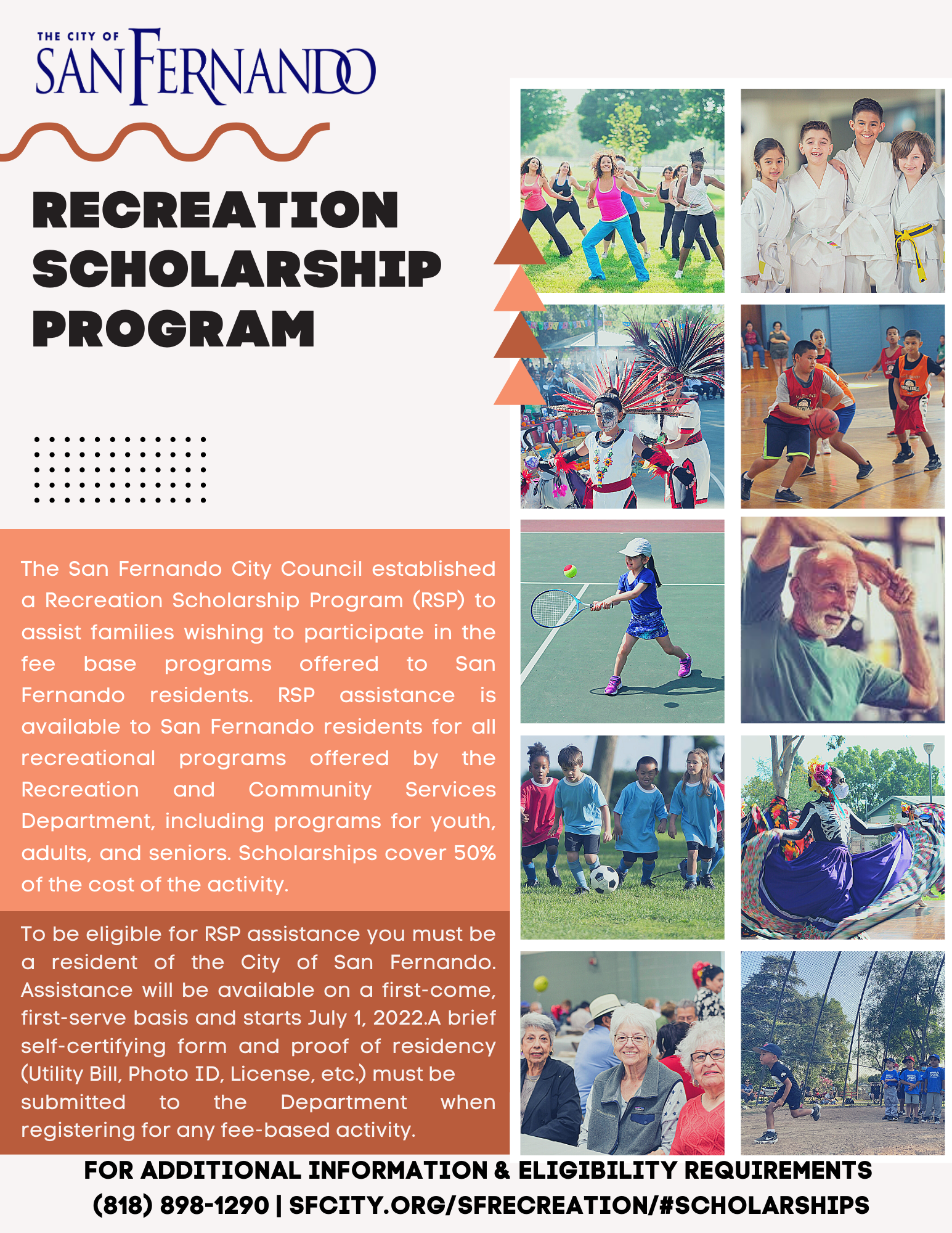 Recreation Scholarship Program