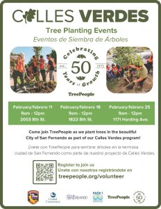 Calles Verdes Tree Planting (February 2023)
