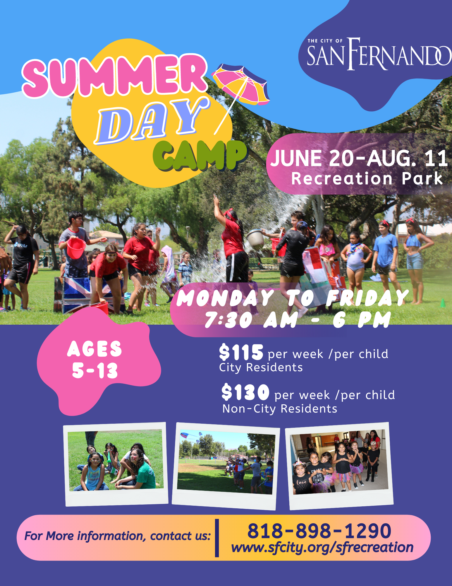 Summer Day Camp Flyer