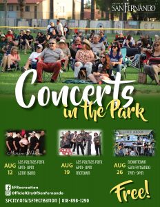 Concerts in the Park 2023