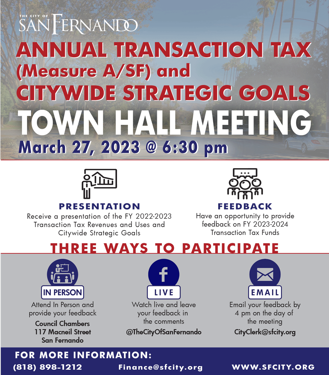 Measure A Town Hall Meeting (3-27-23) SUN AD