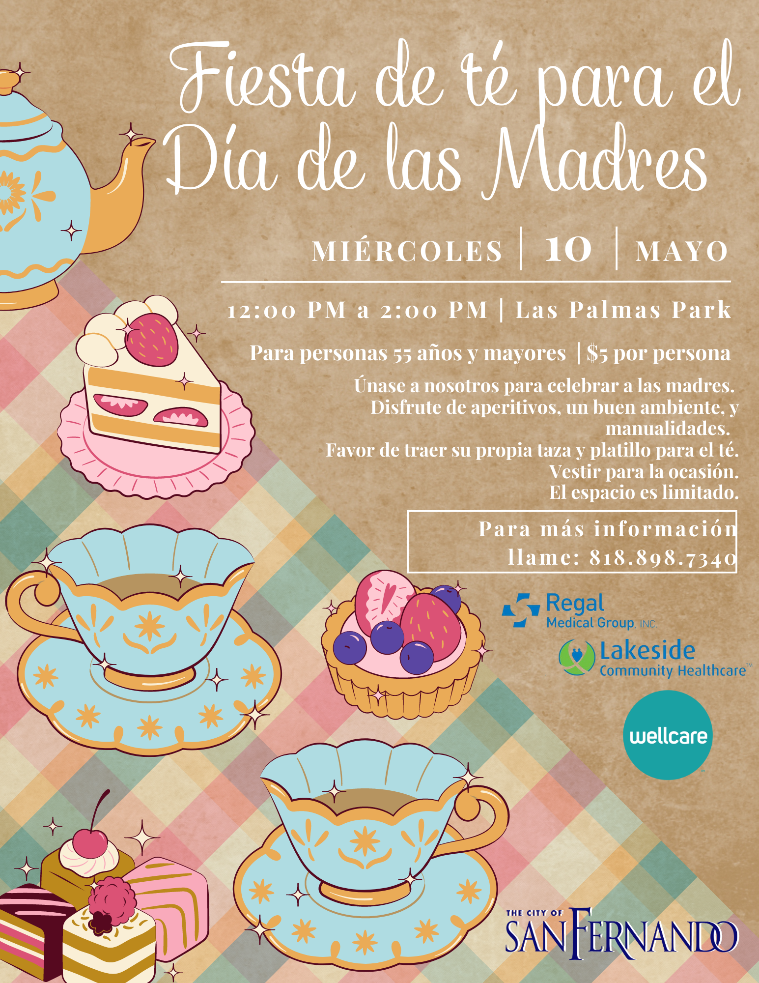 Mothers Day Tea Party Flyer SP