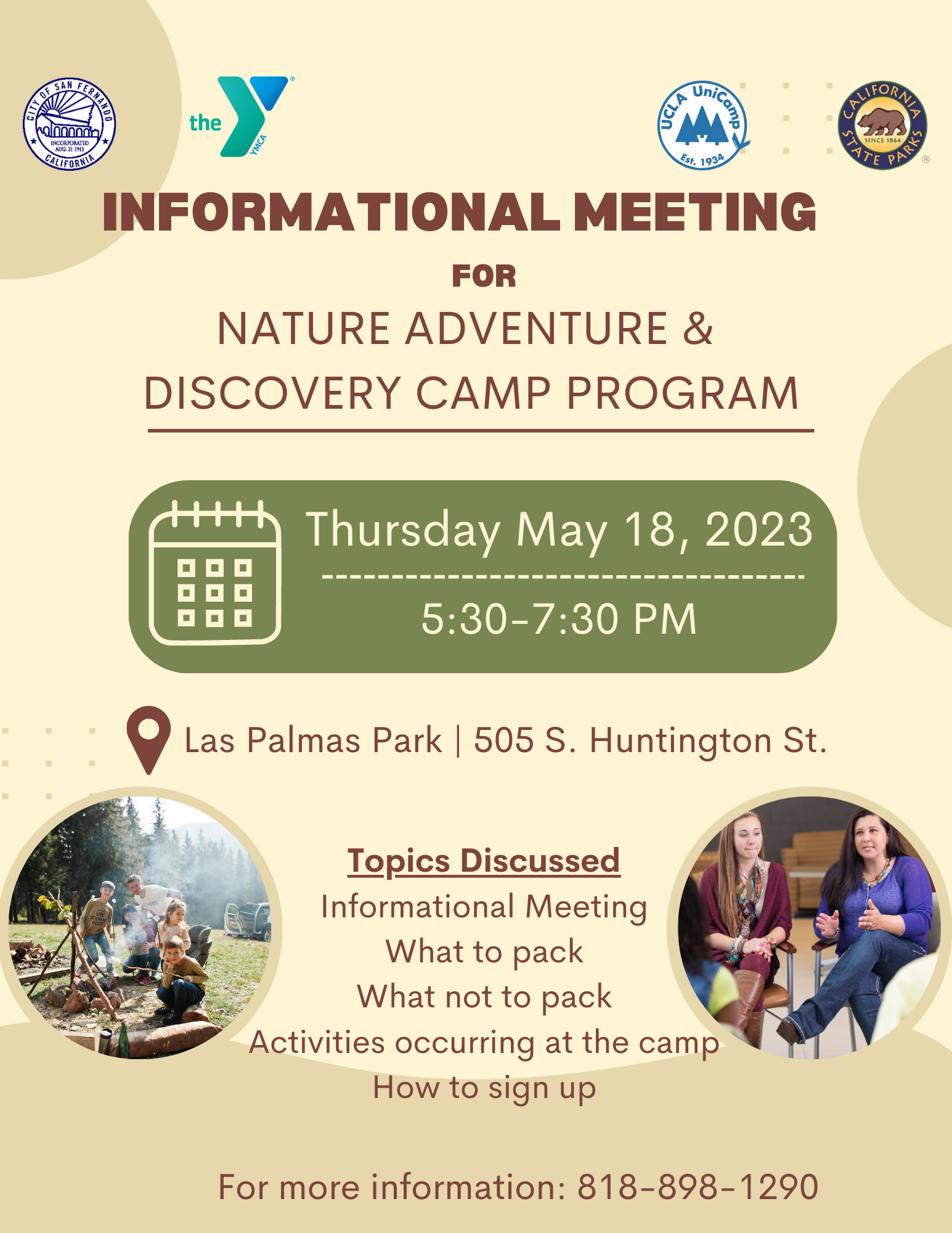Nature Program Meeting Flyer
