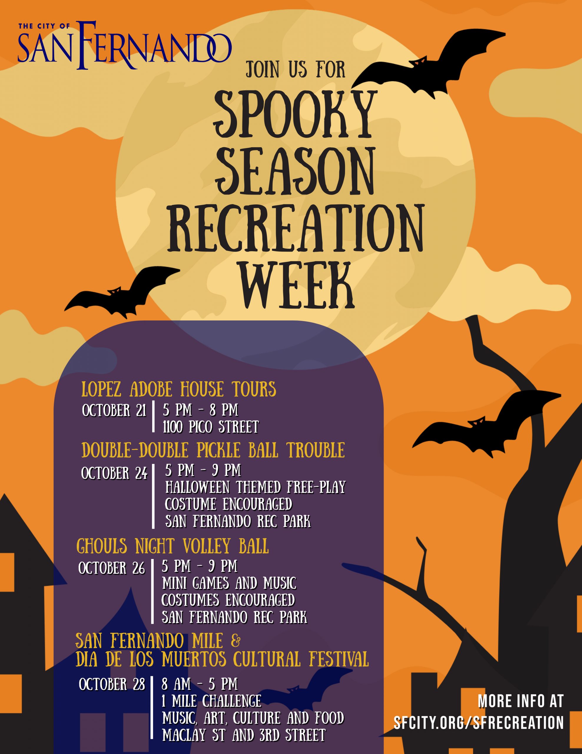 Spooky Rec Week (Full Page)