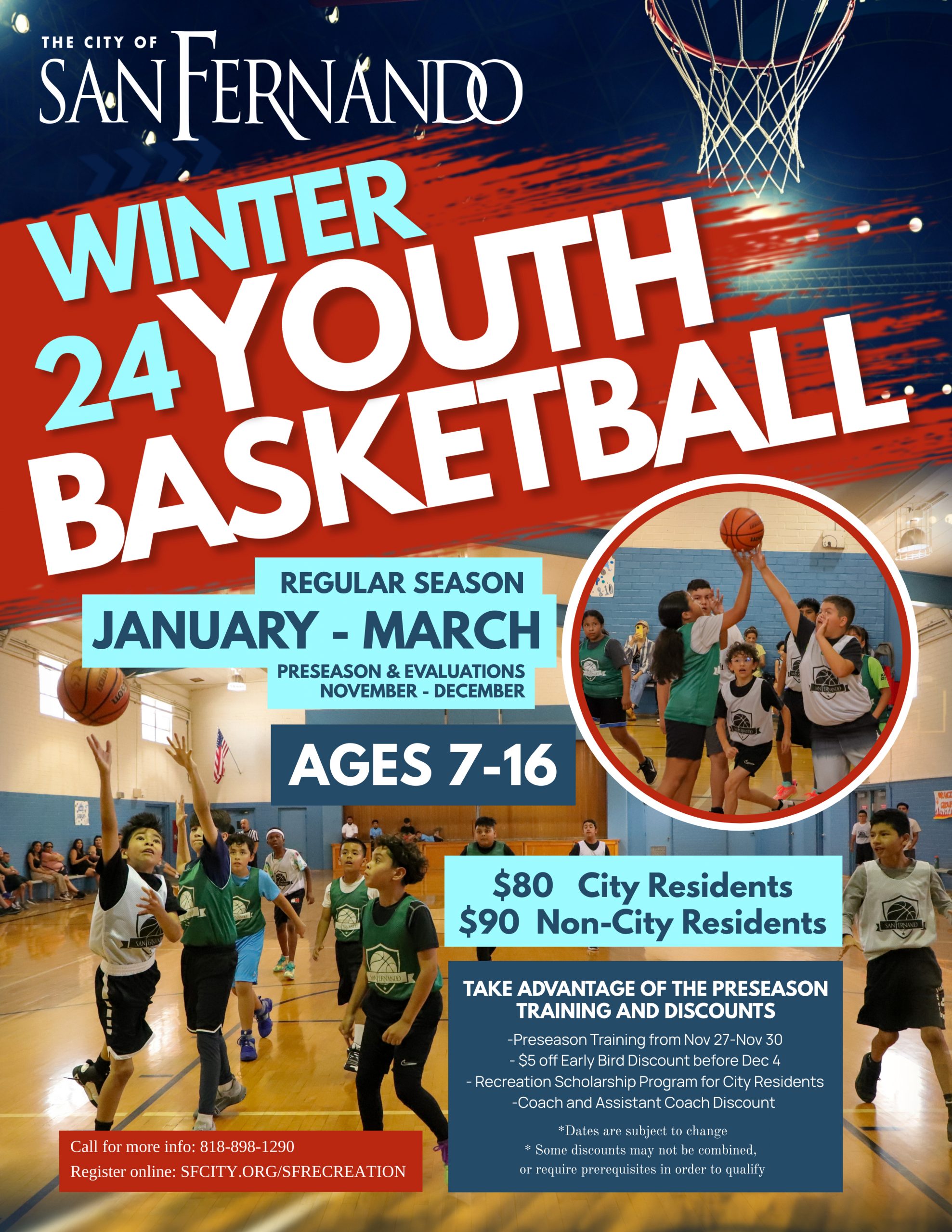 Winter 24 Youth Basketball