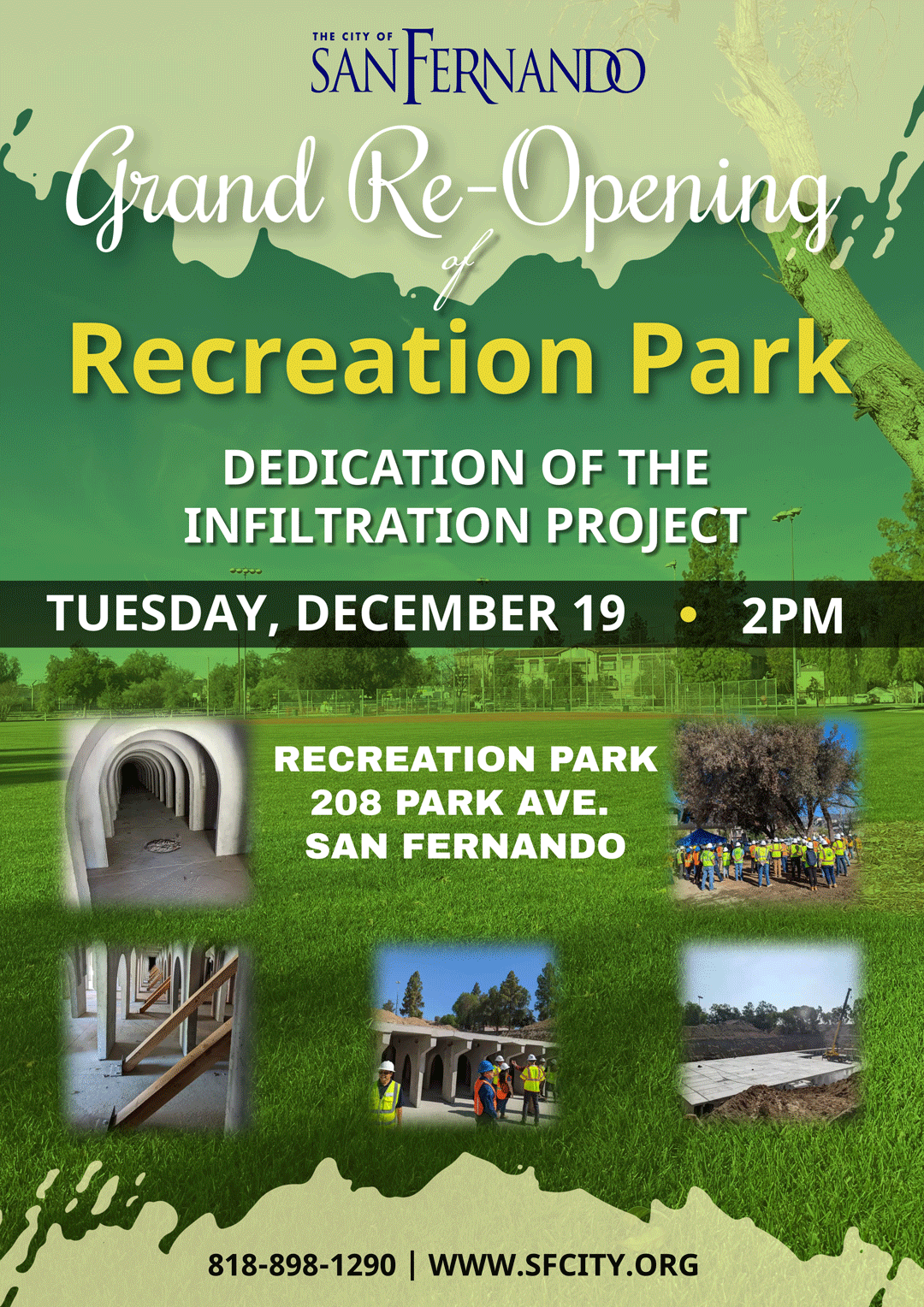 Re-opening Recreation Park