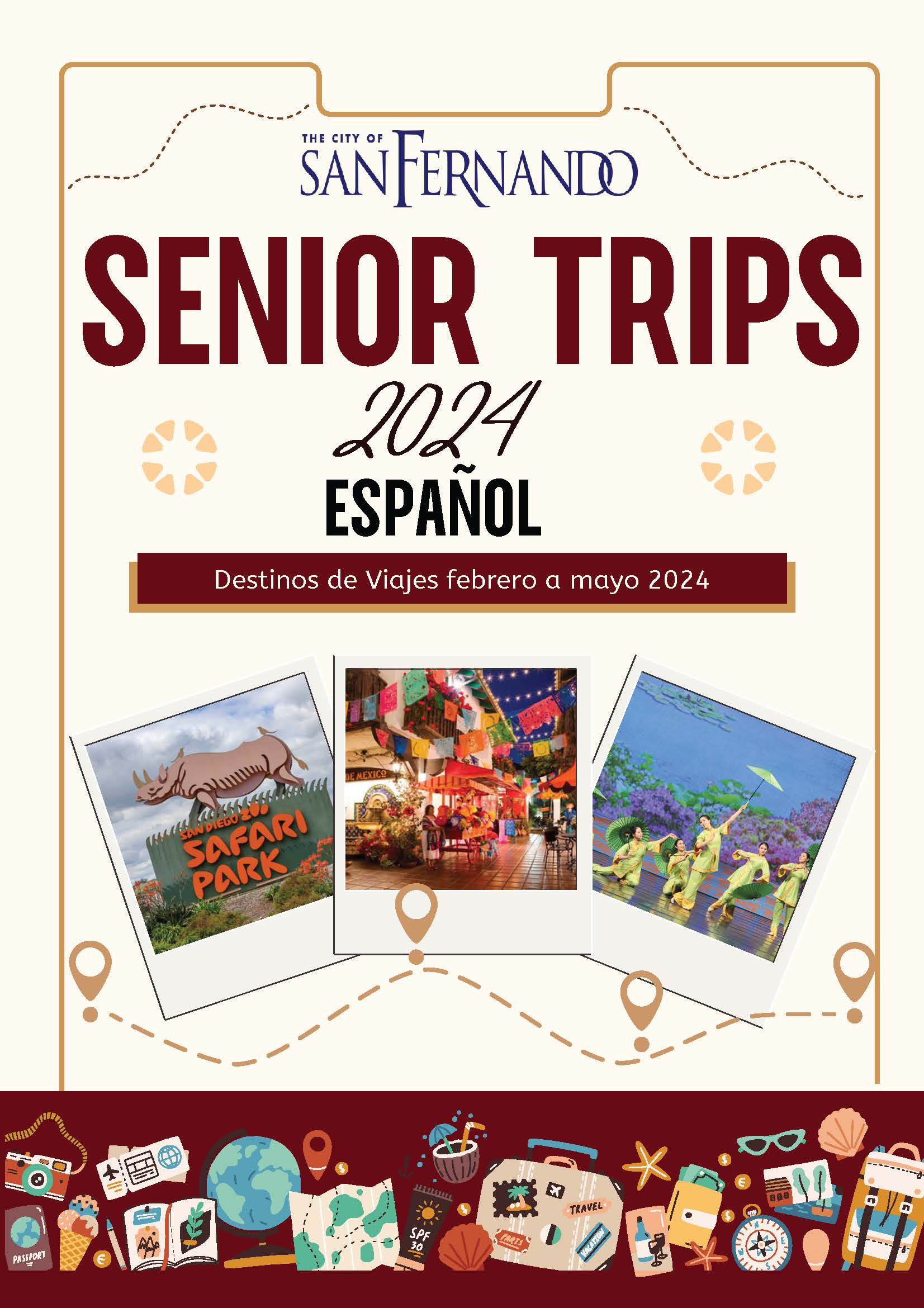 Senior Trip Booklet Spanish