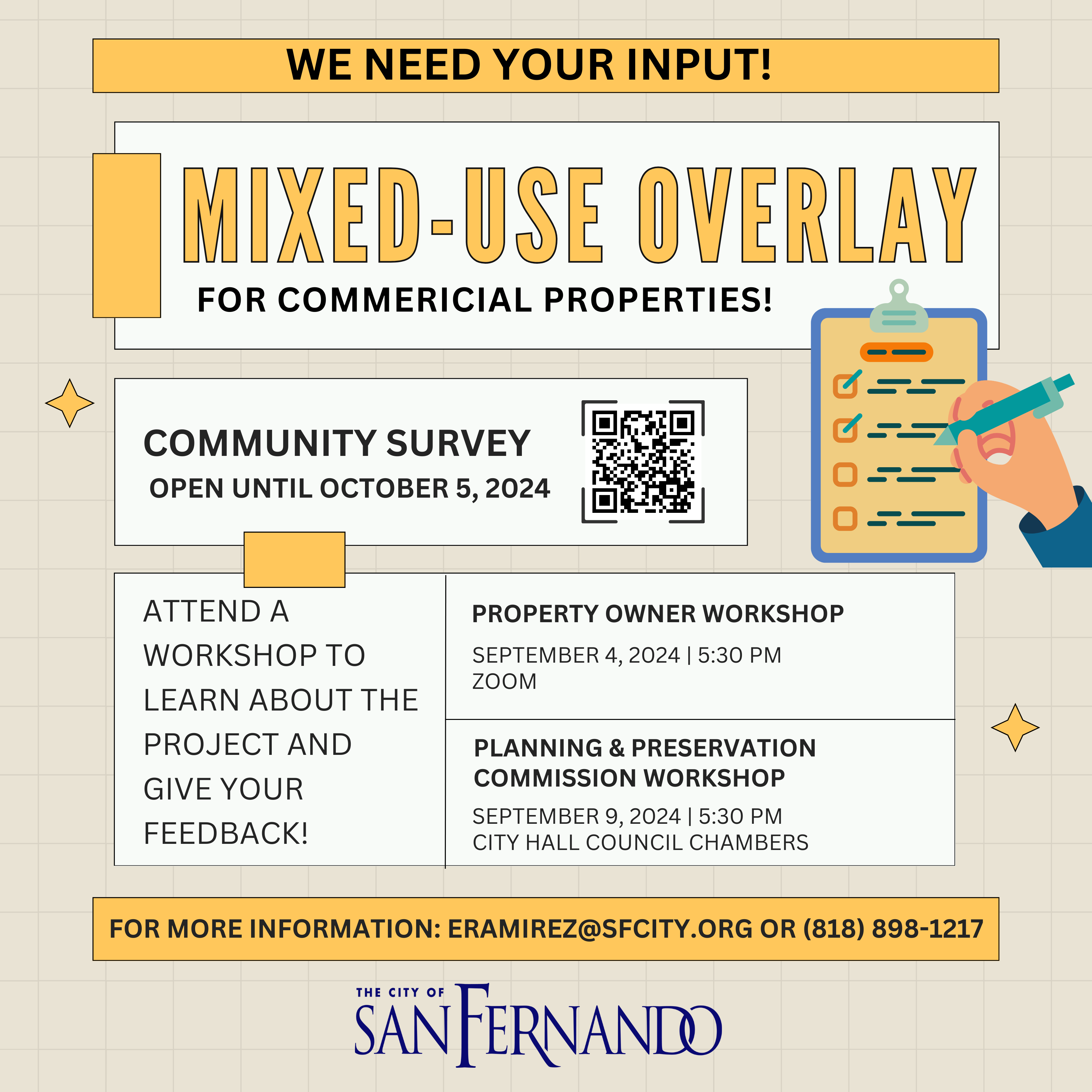 Mixed-Use Overlay Flyer