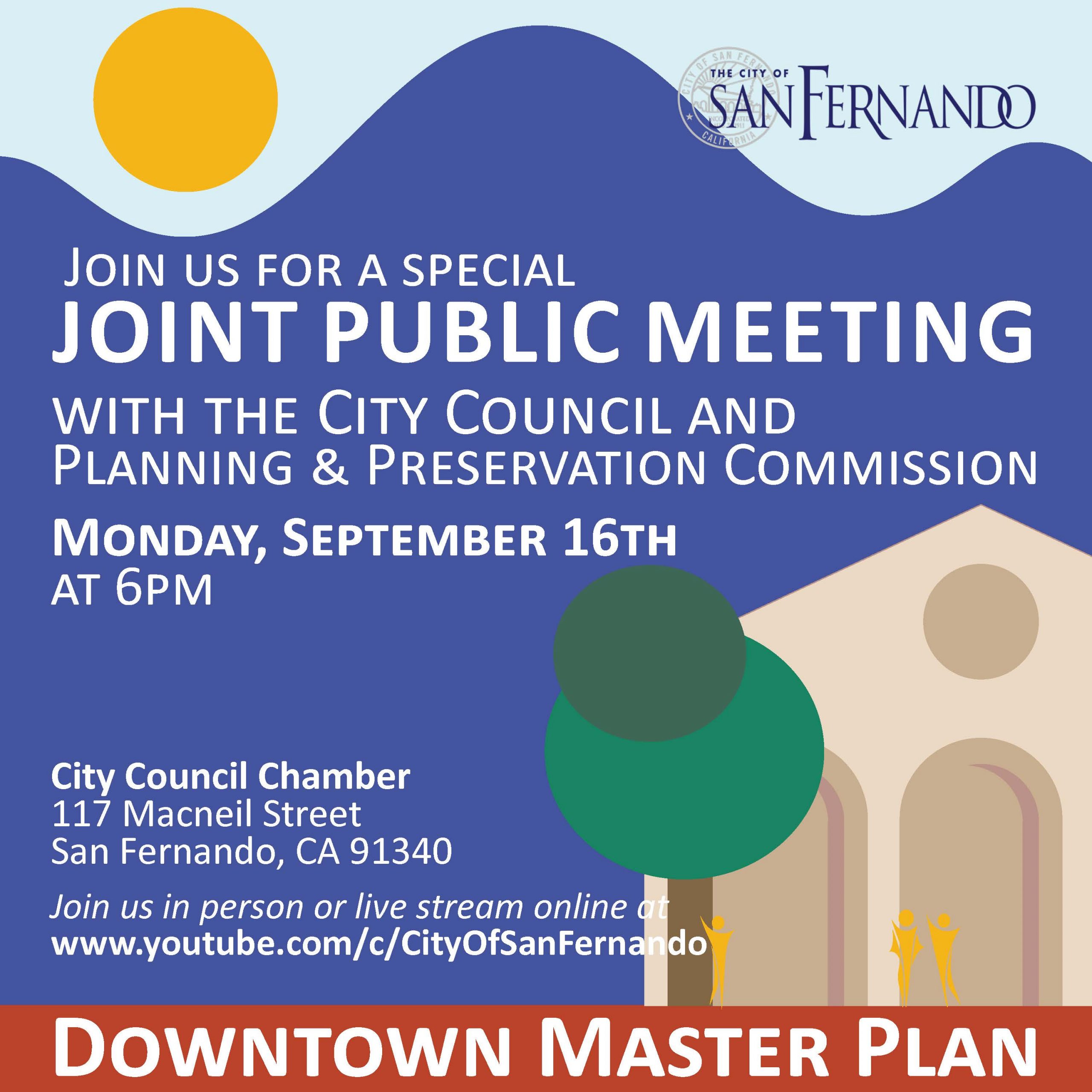 Downtown Master Plan Joint Public Meeting