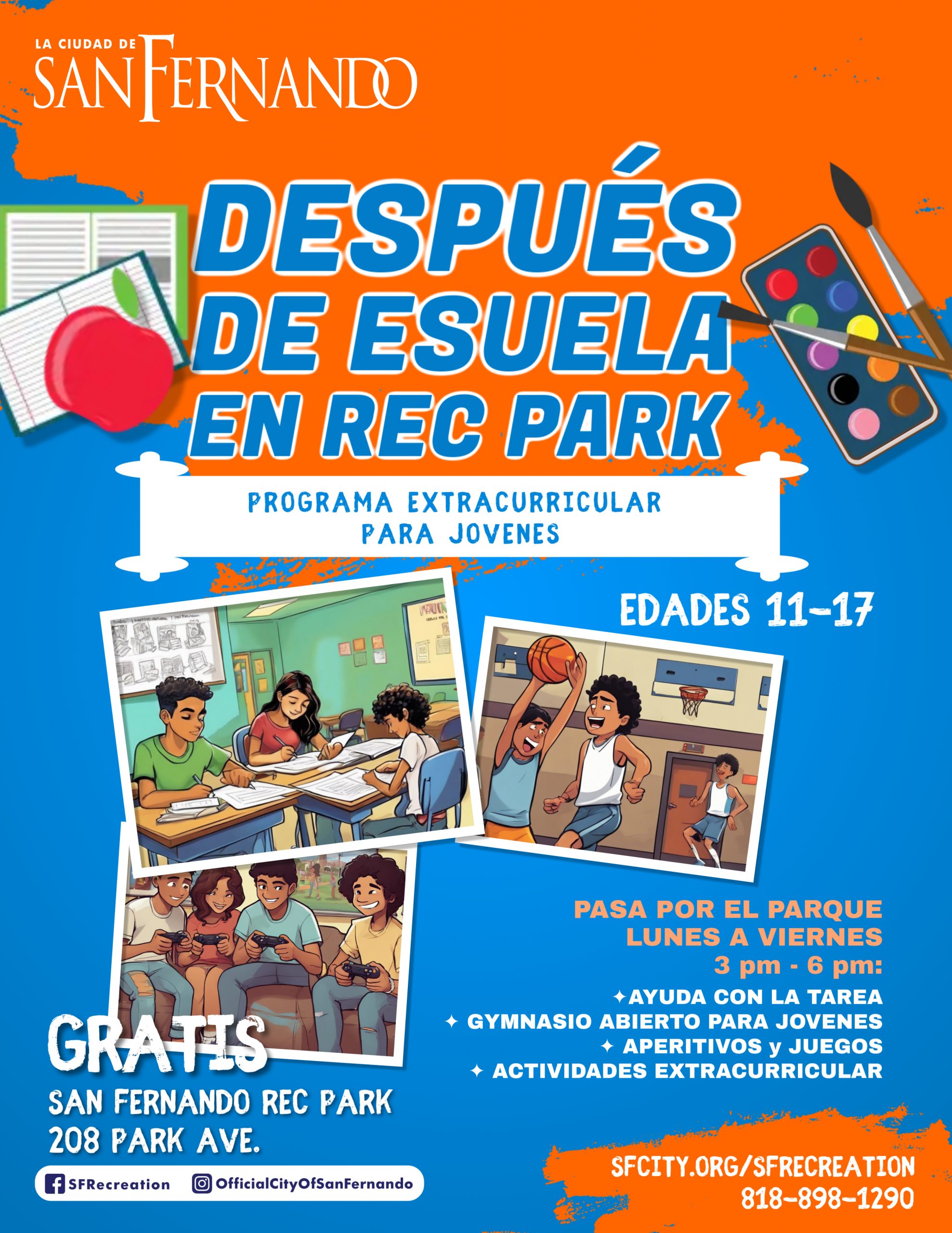 SF After School Program Flyer Spanish (1)