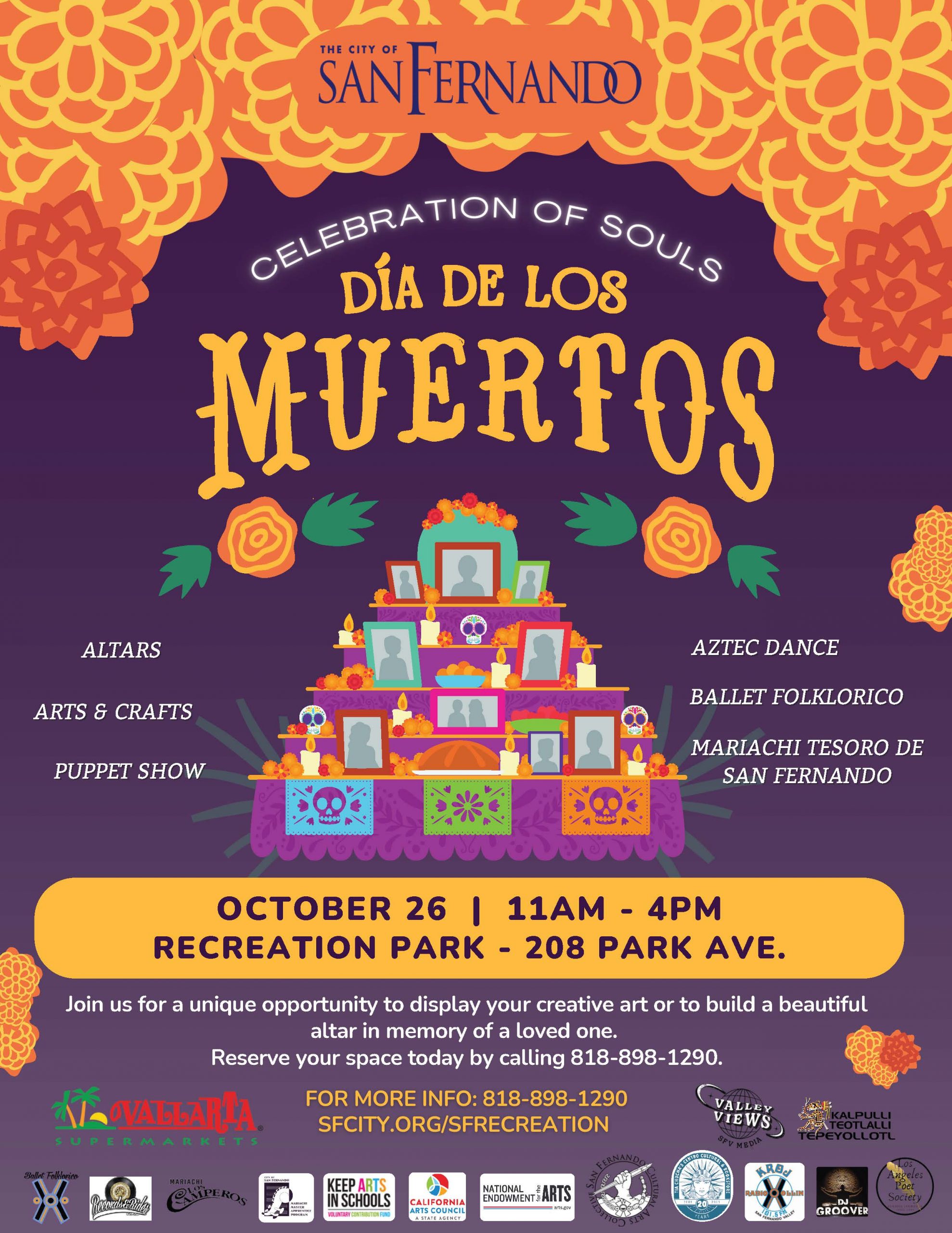 Día de los Muertos Flyer