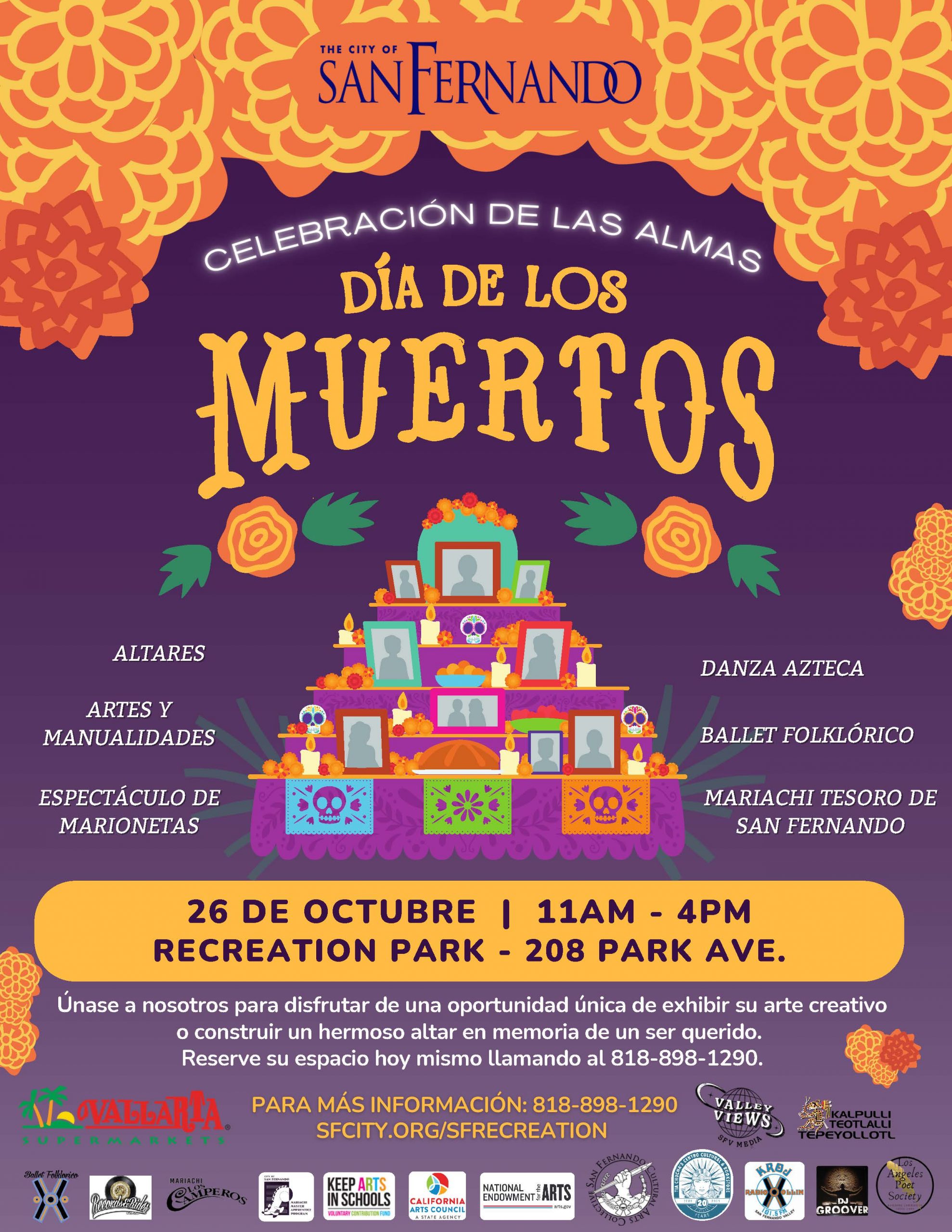 Día de los Muertos Flyer