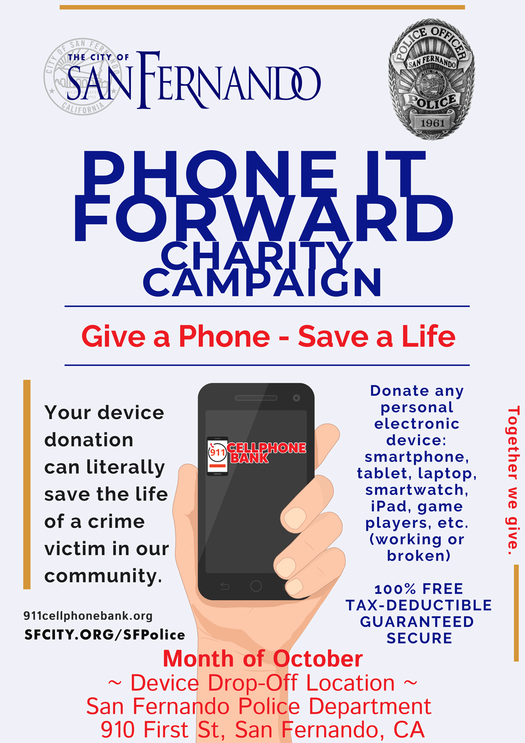 Phone-it-forward-charity-campaign-poster