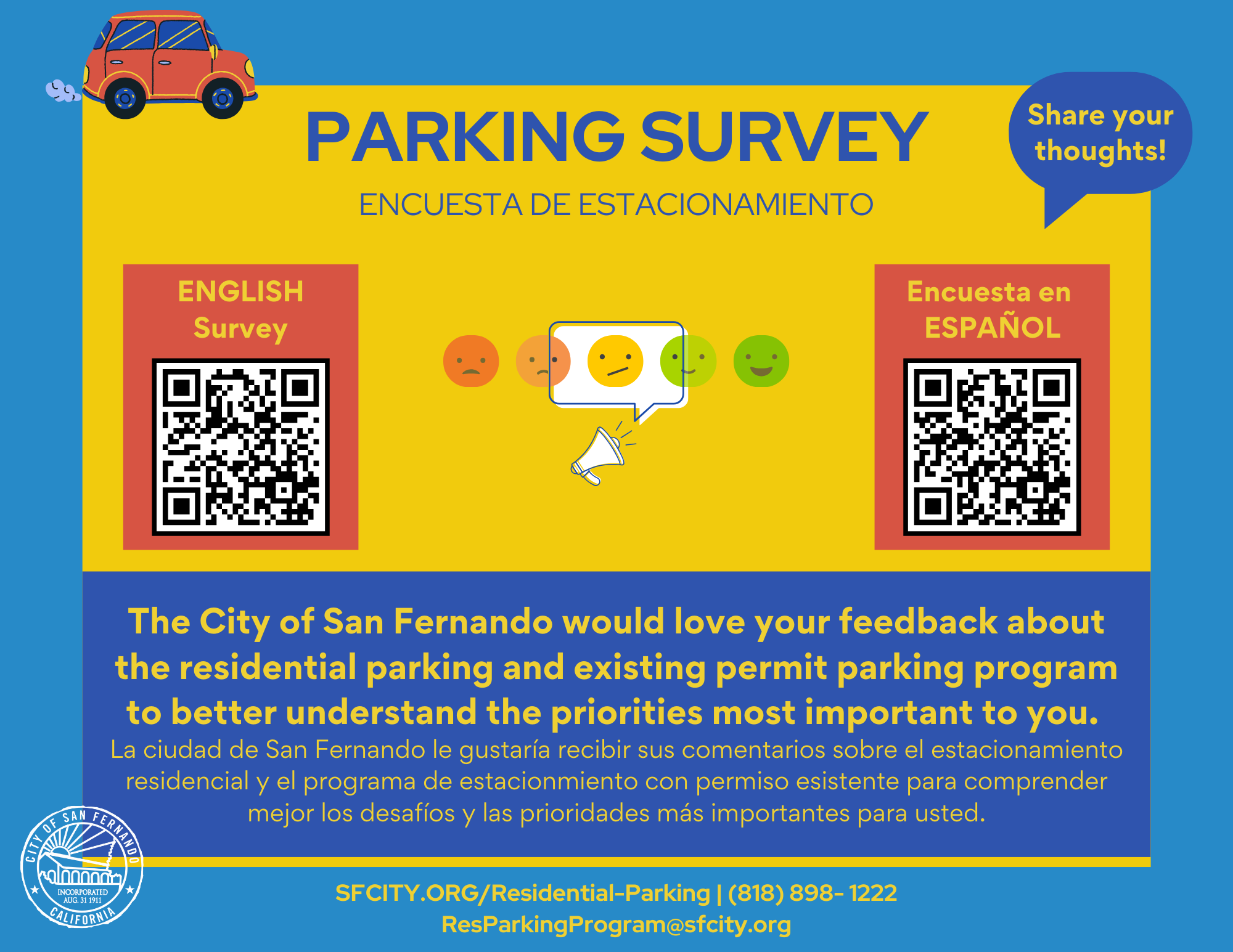 Parking Survey Flyer