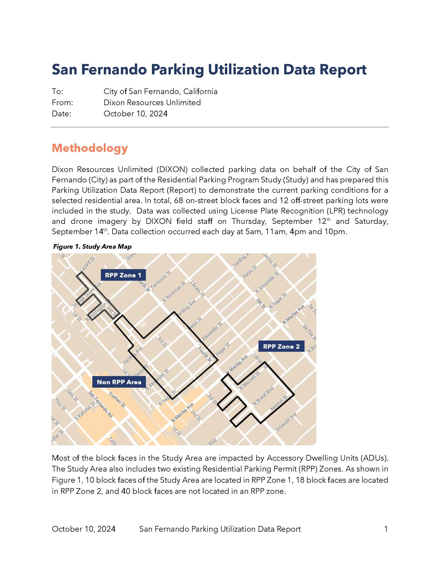 San Fernando Data Report_10102024