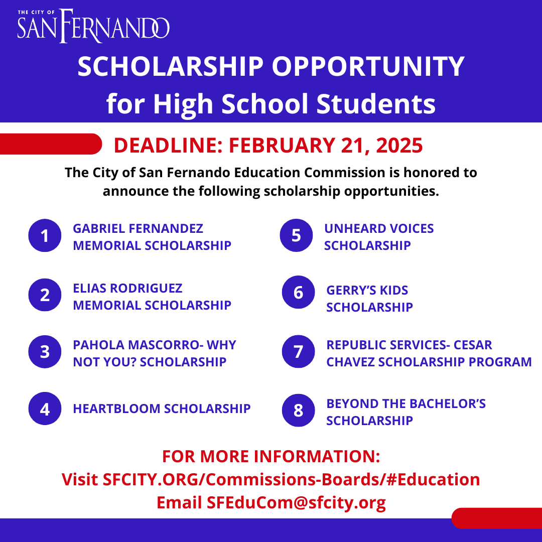 SCHOLARSHIP OPPORTUNITY for High School Students