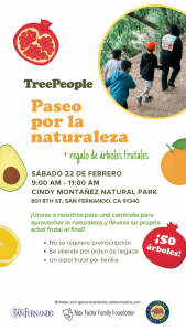 Nature Walk & Fruit Tree Give Away (2-22-25) SP