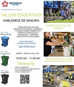 Workshop Flyer- March 22nd Spanish