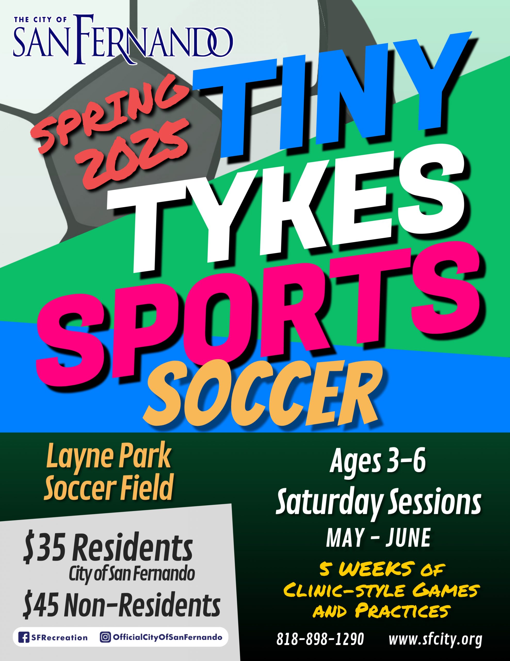 25 Tiny Tykes Sports Soccer Spring ENGLISH