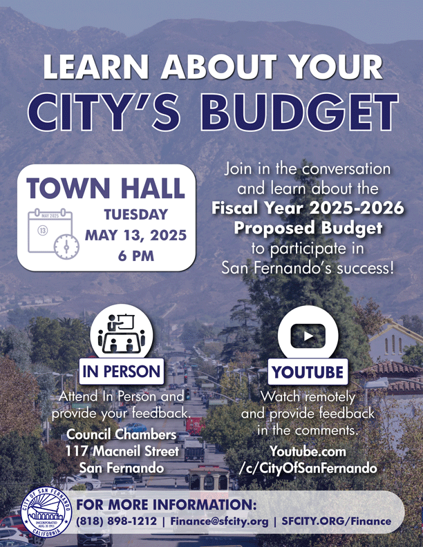 Proposed Budget Town Hall (5-13-25) FLYER