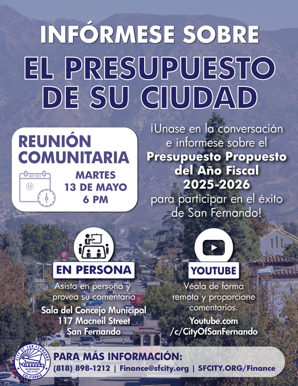 Proposed Budget Town Hall (5-13-25) FLYER