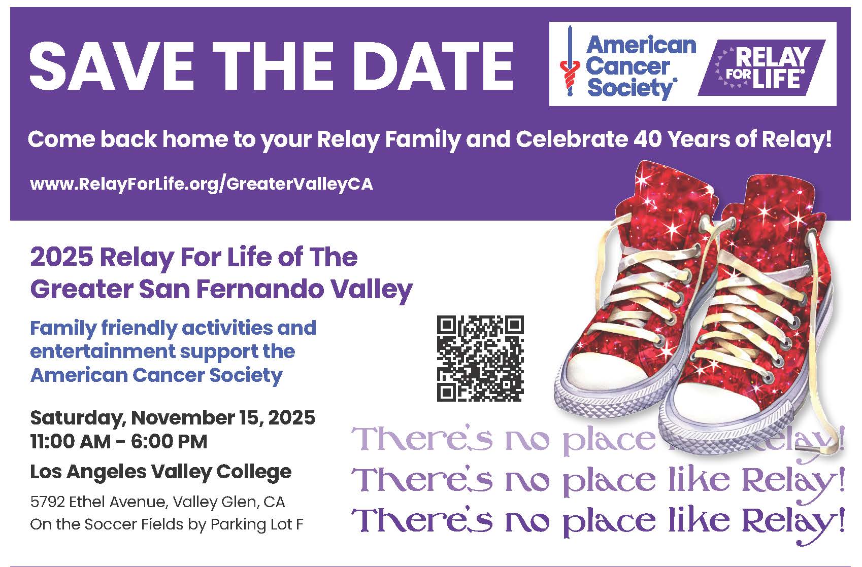Relay For Life 2025 Flyer