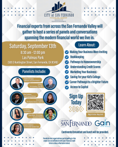 Financial Summit Flyer