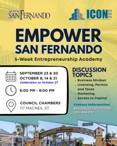 Empower San Fernando (Flyer)