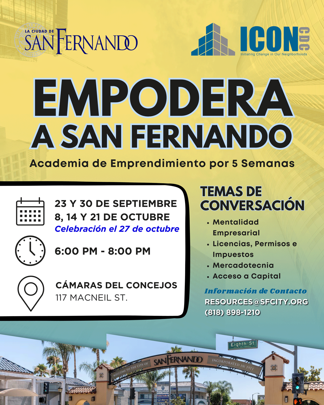 Empower San Fernando (Flyer)