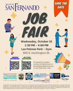 Job Fair Oct. 15 Flyer