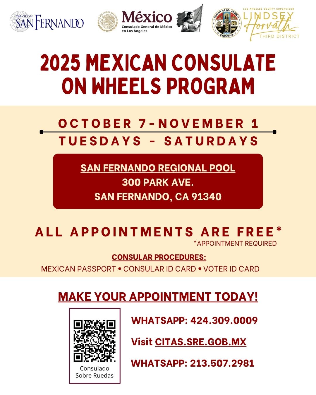 Mexican Consulate on Wheels