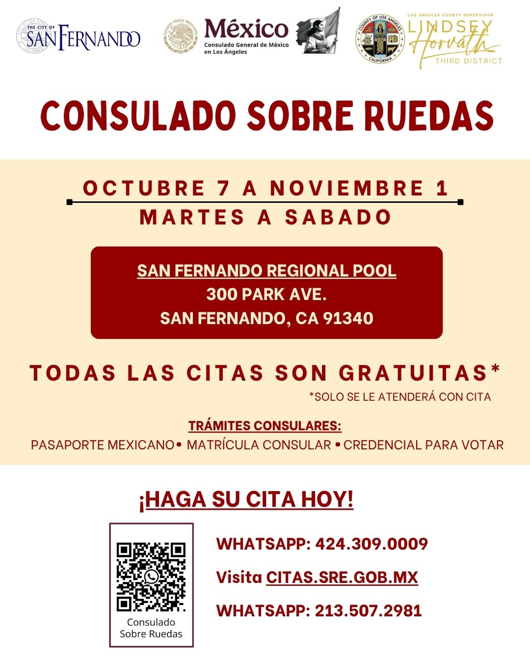 Mexican Consulate on Wheels