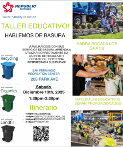 Organic Workshop (12-13-25)